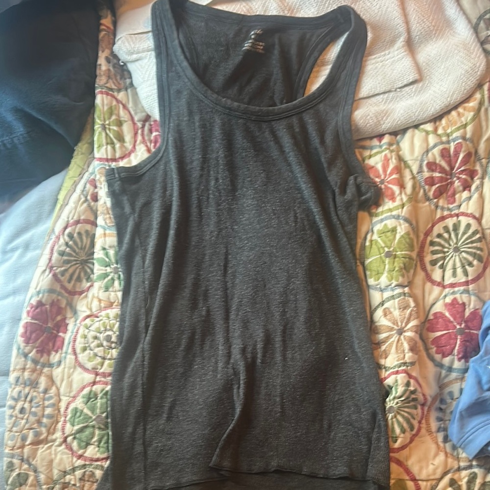 Aerie Charcoal Gray Tank Top